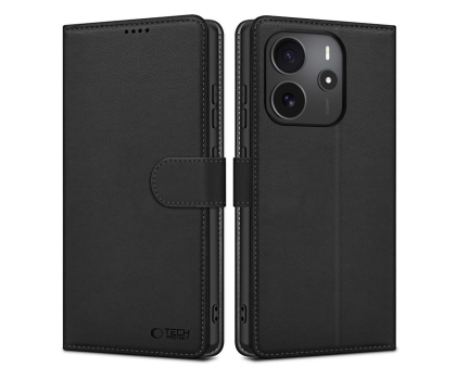 Etui do telefonów TECH-PROTECT Wallet do Redmi Note 14 4G Black 5906302361151